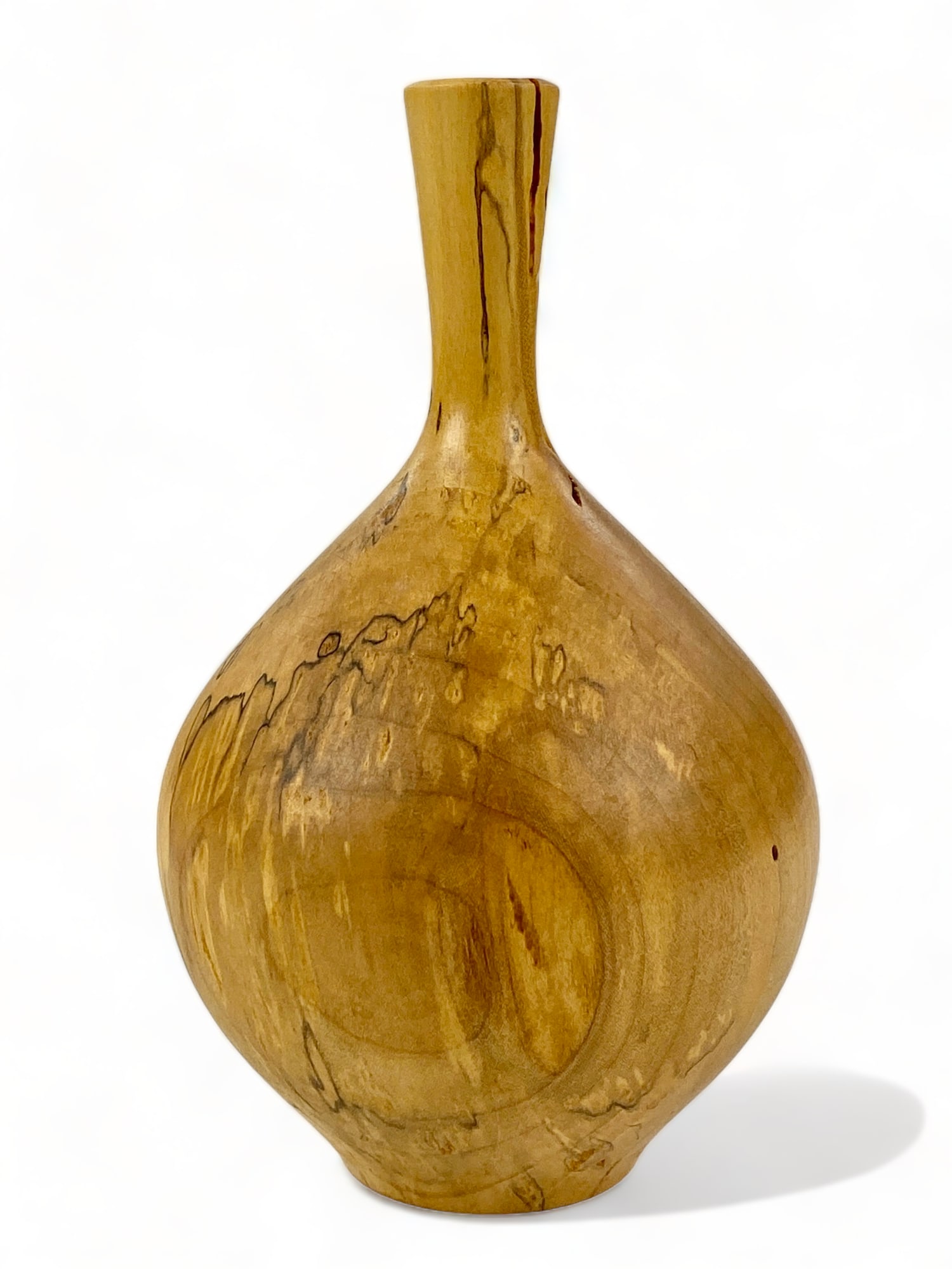 Rude Osolnik Fluted Spalted Maple Bud Vase (1 of 7)