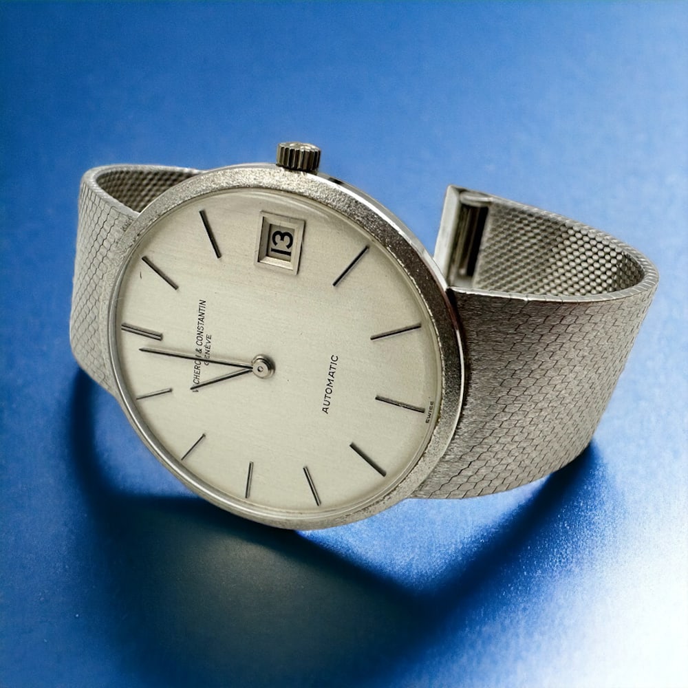 Vacheron and Constantin Patrimony White Gold Men's Wristwatch (1 of 7)