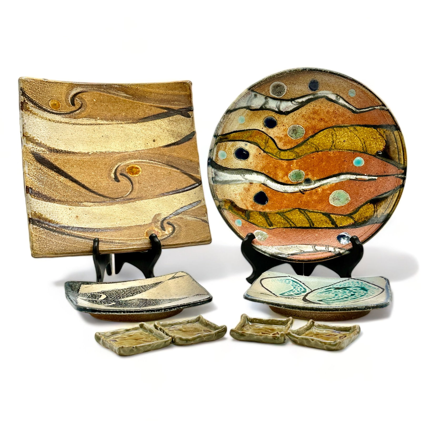 Grouping of Japanese Studio Ceramics (1 of 6)