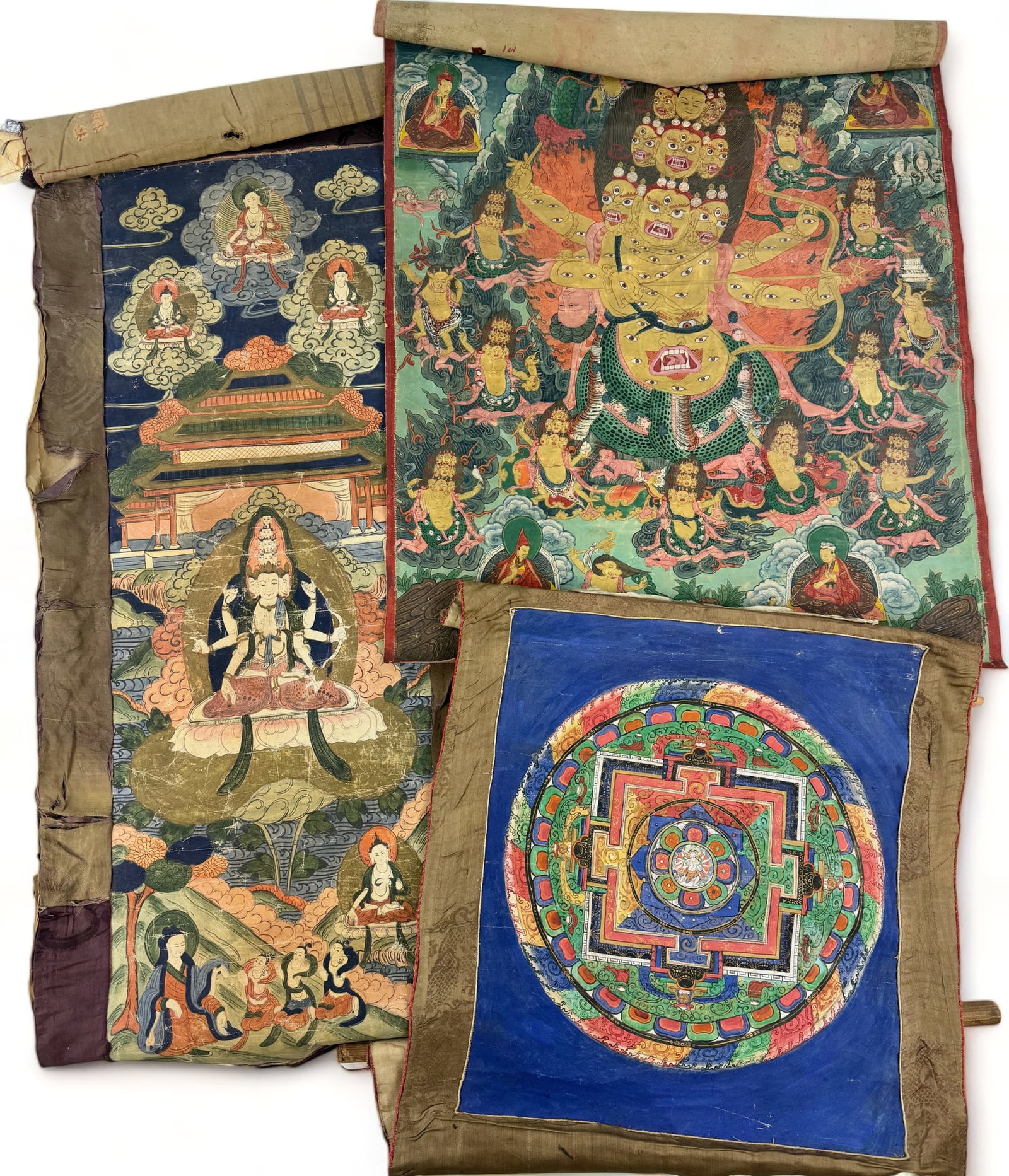 TIbetan Thangka Paintings, 19th Century or Earlier (1 of 20)