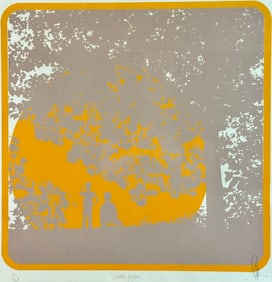 Modernist Lithograph by Maulhardt