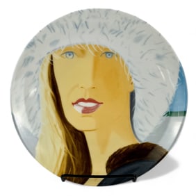 Alex Katz "Jessica" Plate