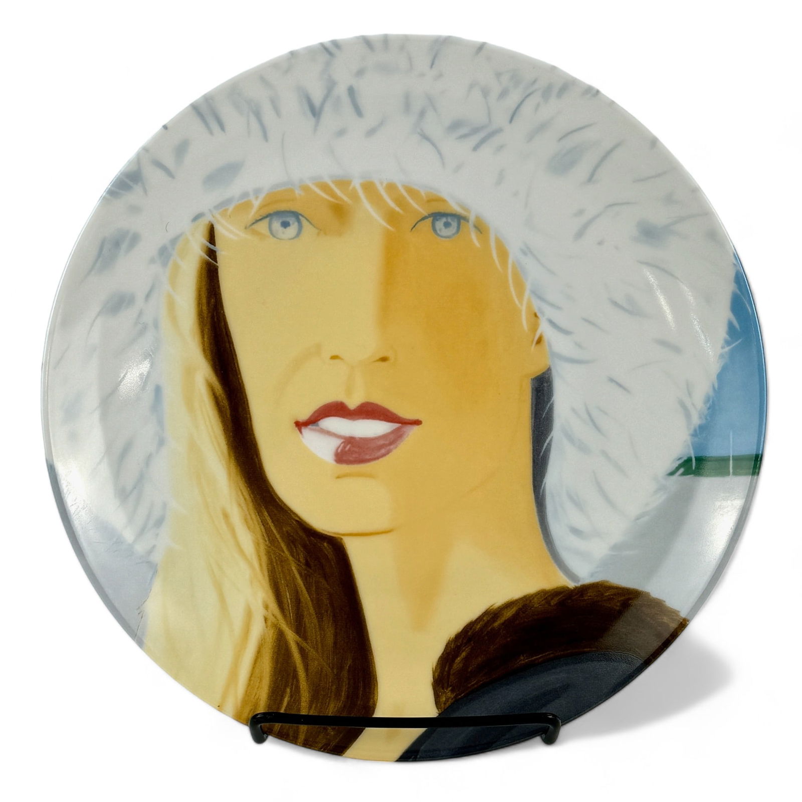 Alex Katz "Jessica" Plate (1 of 4)