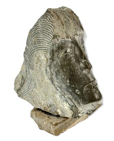 Stone Bust Attributed to Charles Gordon Cutler