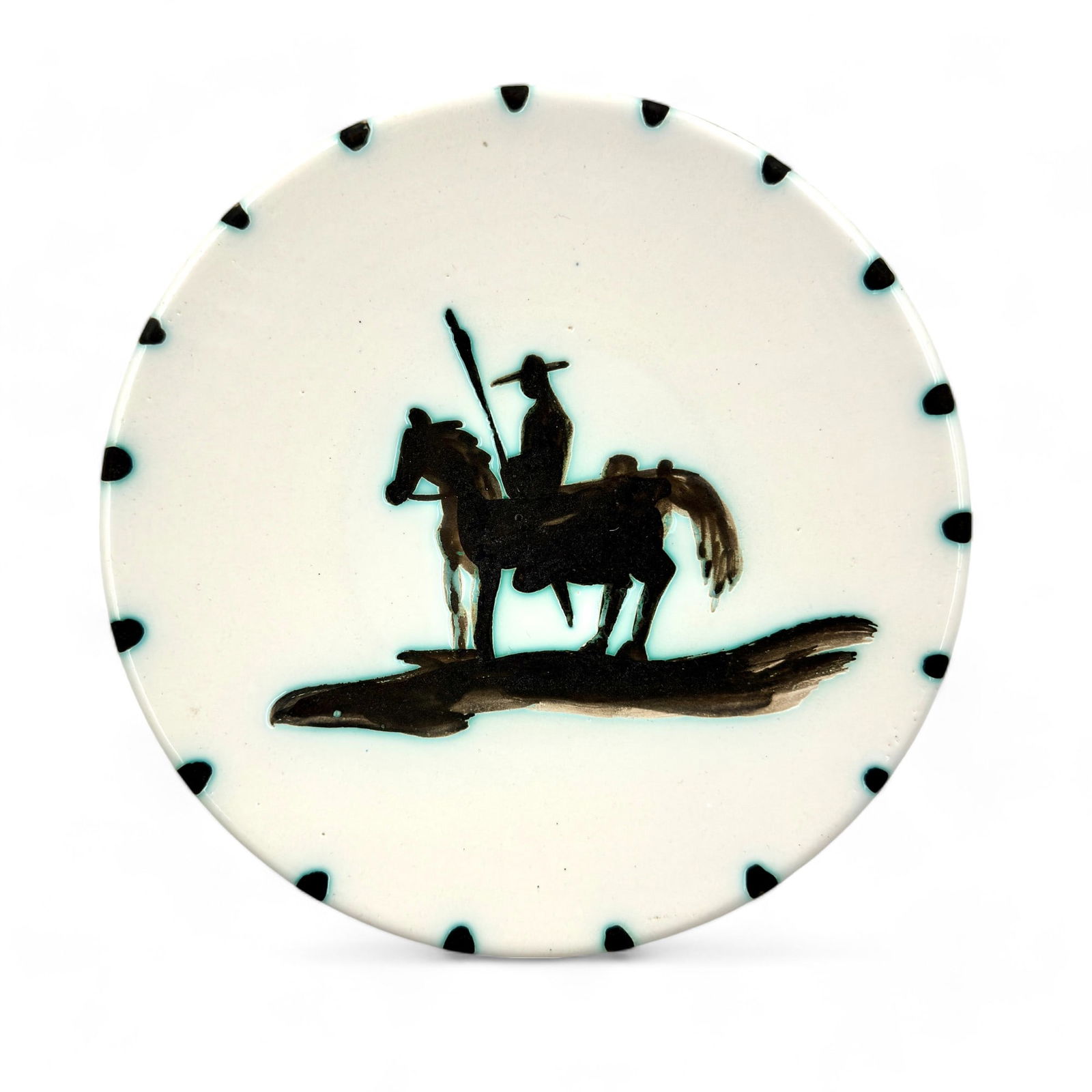 Pablo Picasso: Madoura Picador / Bullfighter Plate (1 of 5)