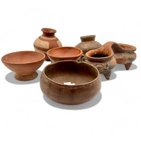 Group of Pre-Columbian Vessels