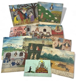 Fine Collection of Mexican Ex Voto Paintings