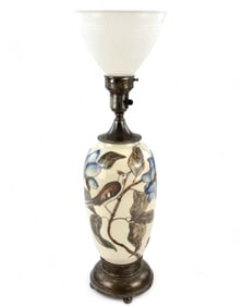 Rookwood Pottery: Artist Decorated Lamp