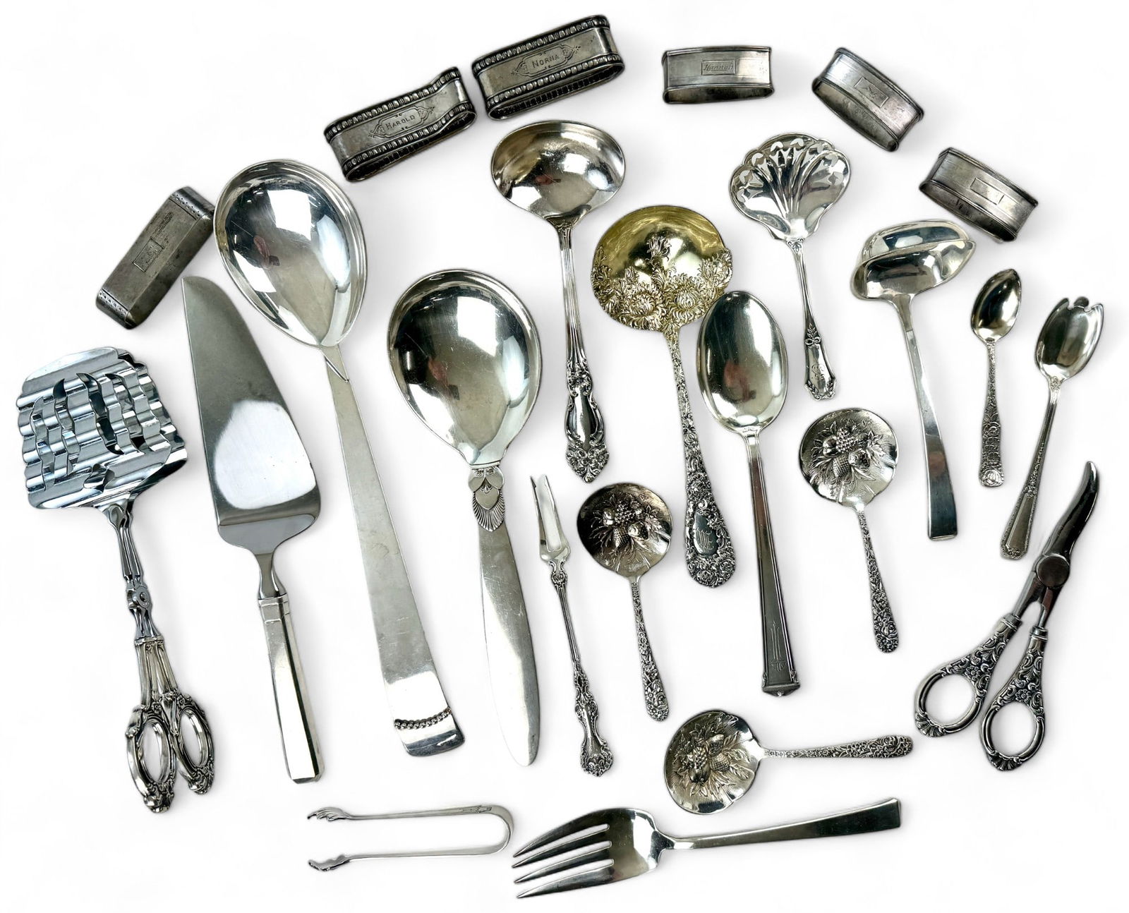Group of Sterling and Other Serving/Flatware (1 of 14)