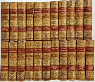"British Theatre" in 22 volumes, 1792