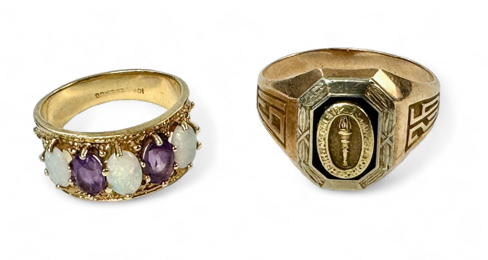 Pair of Gold Rings, 10K and 14K (1 of 10)