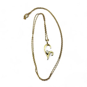 14K Gold and Diamond Necklace