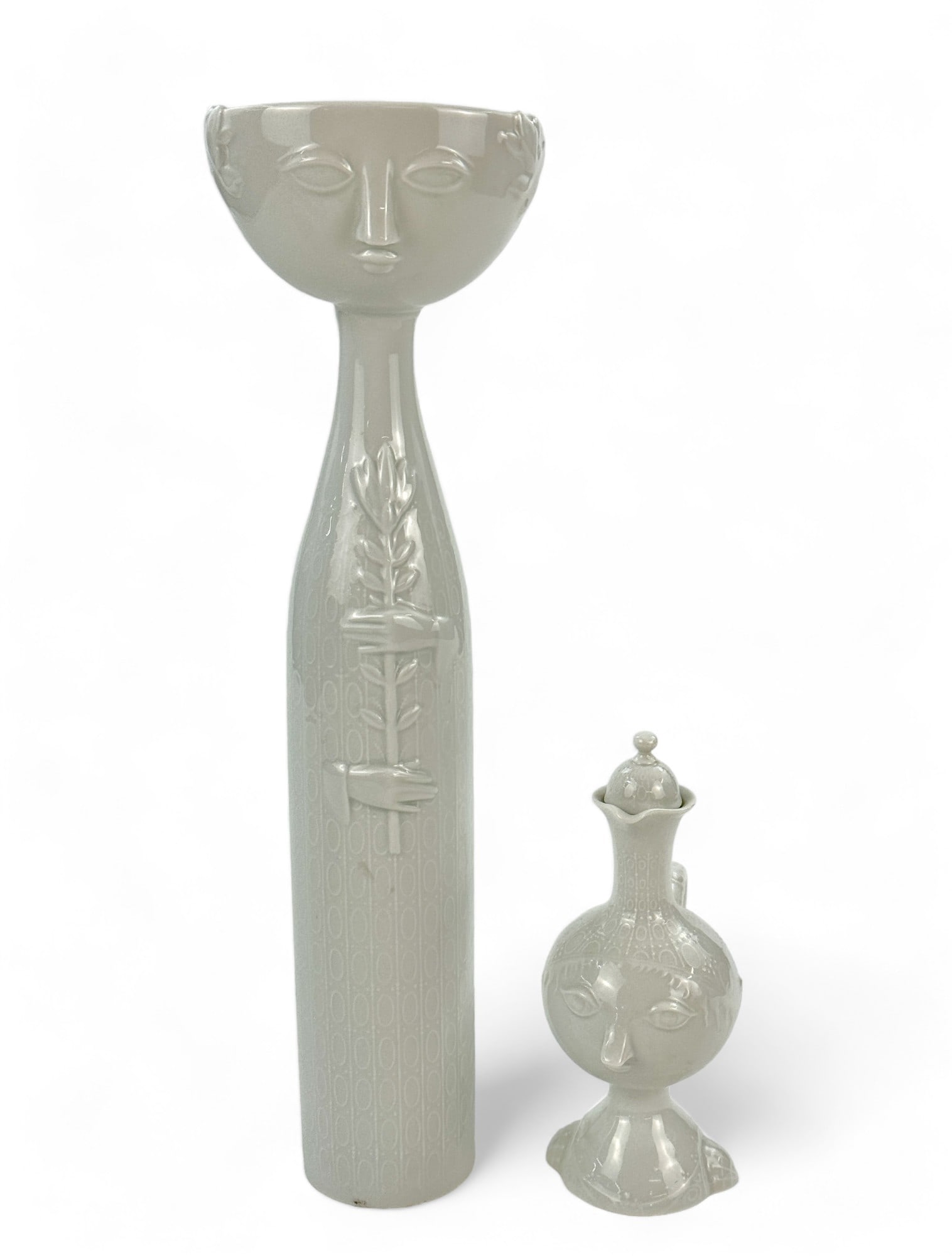 Pair of Bjorn Winblad Rosenthal Porcelain Vessels (1 of 8)