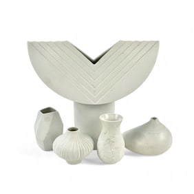 Group of Five Rosenthal Pottery Pieces