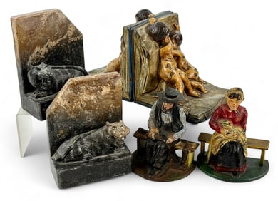 Three Sets of Bookends