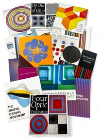 D. Wigmore Catalogs Focused on Op Art & Color Painters