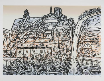 Jan Senbergs, "Port Liaret"