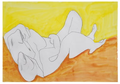 Maria Lassnig, "Fraternity (Pair)"