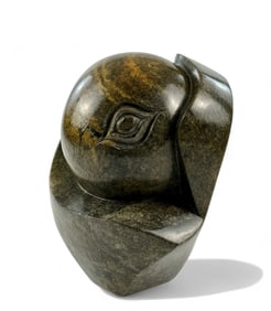 Brighton Sango (African,1958 - 1995), "Hiding"