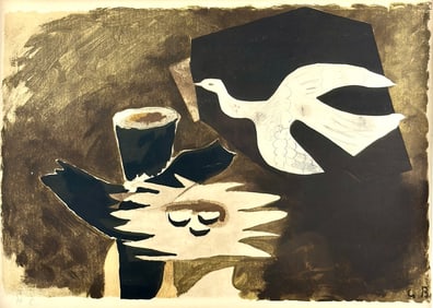 Georges Braque, "Bird returning to its nest"