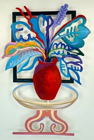 Calman Shemi (Argentina, b. 1939) Floral Cutout