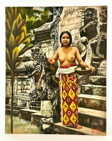 Filipino Portrait by Cabanela (Philippines, 20th century)