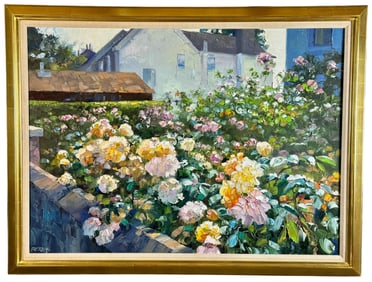 Howard Behrens, "Flowers of Rye," Oil on Canvas