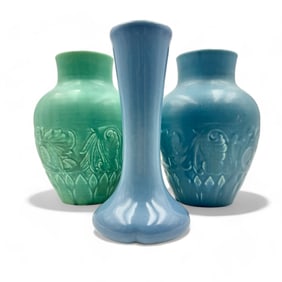 Rookwood Pottery Trio of Vases