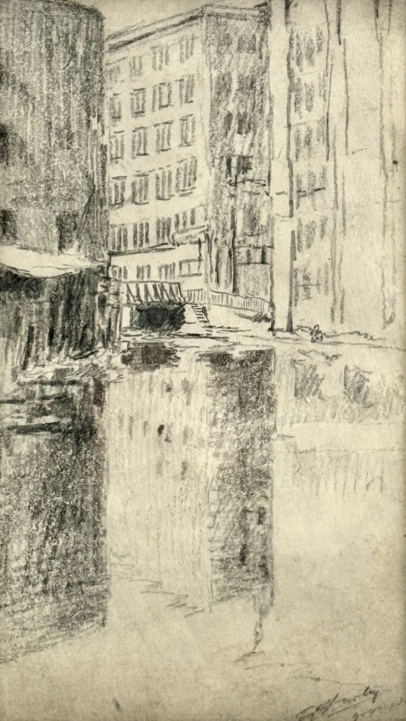 E.T. Hurley (Ohio, 1869-1950) Framed Drawing (1 of 3)