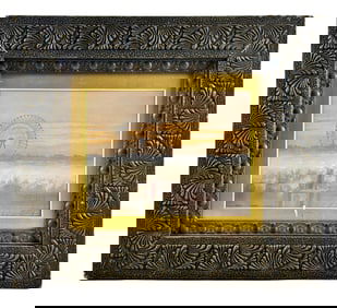 Interesting Pastel w Ferris Wheel, Ca. 1900-1920