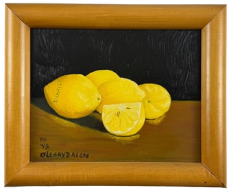 "Sunkist", Lemon Still Life by O'leary Bacon