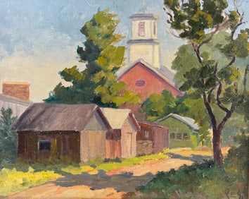 Spencer, Indiana Painting by Olif Pegg