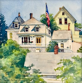 Fort Thomas, KY Watercolor by Lee McCullough
