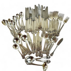 Orla Vagn Mogensen Sterling Silver Flatware Service