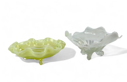 Pair of Glass Dishes