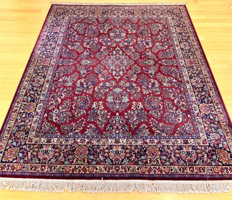 Karastan Red Sarouk Room Sized Area Rug