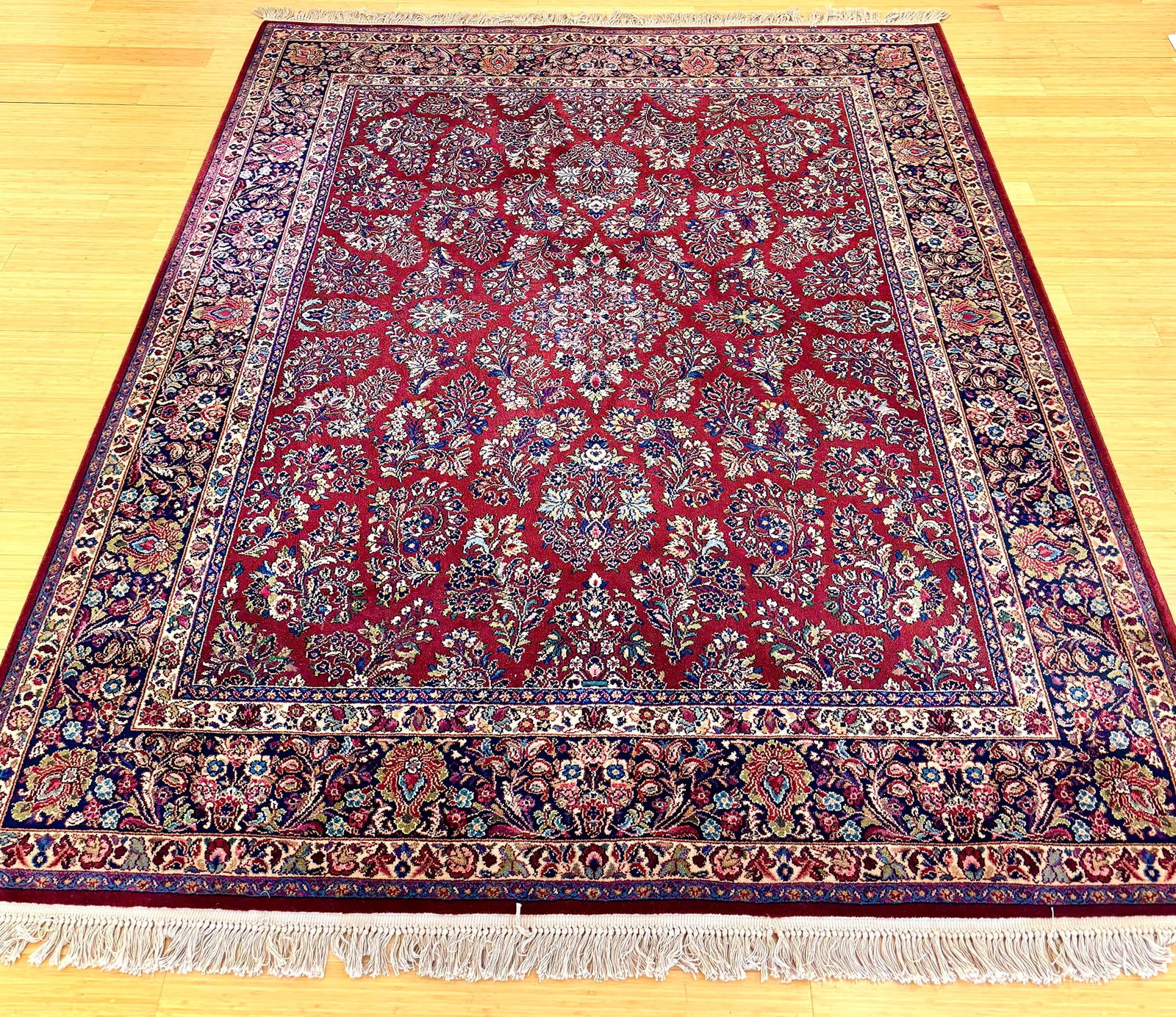 Karastan Red Sarouk Room Sized Area Rug (1 of 4)