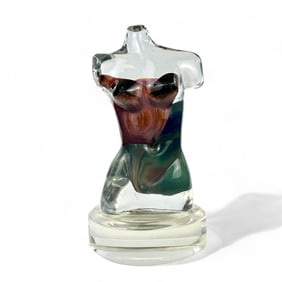 Attributed Dino Rosin Murano Glass Torso