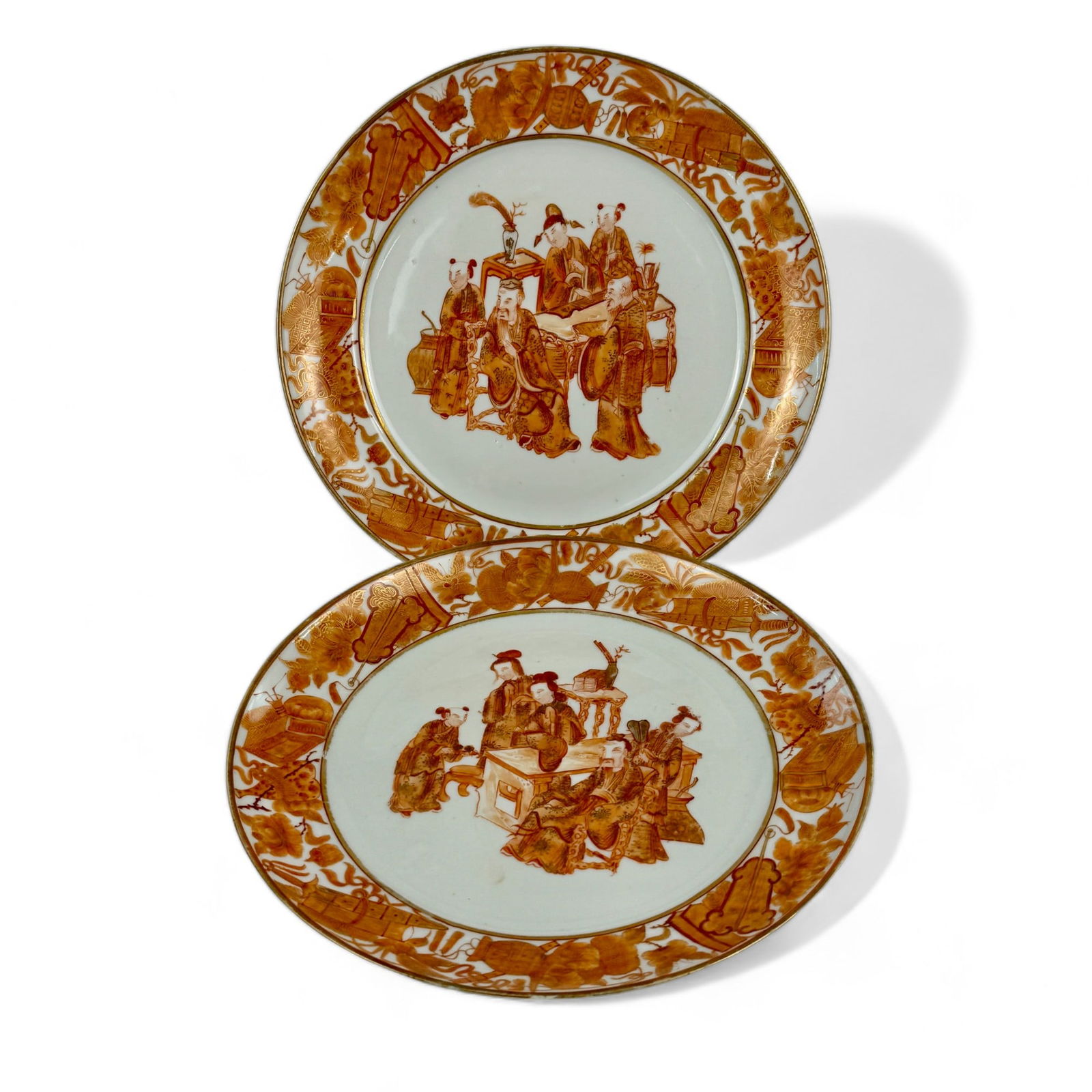 Pair of Early 19th Century Chinese Export Dishes (1 of 5)
