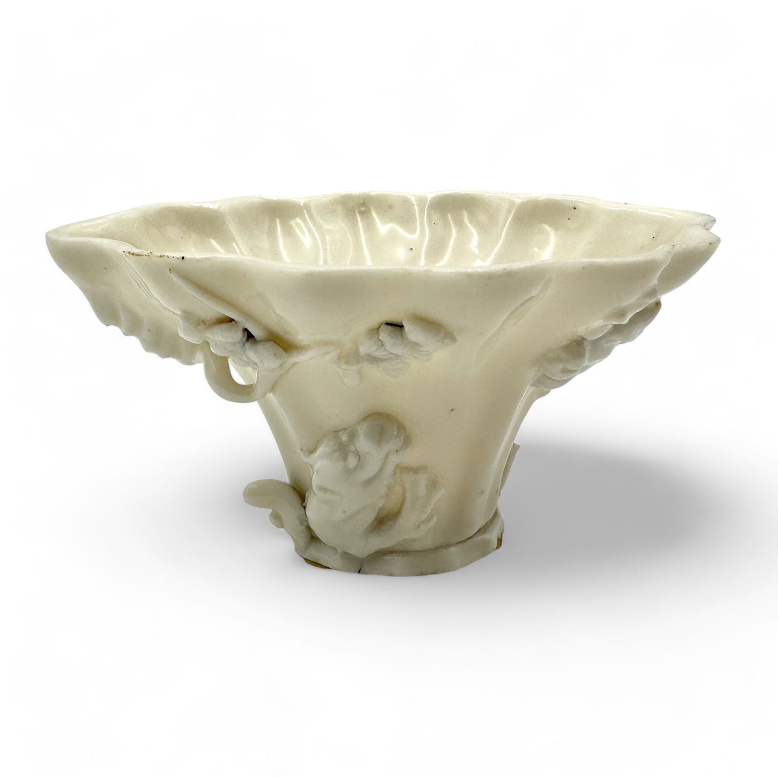 18th Century Blanc de Chine Libation Cup (1 of 10)
