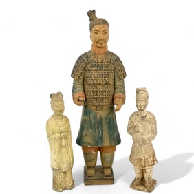 Chinese Pottery Figures
