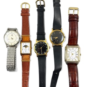 Group of Five Wristwatches