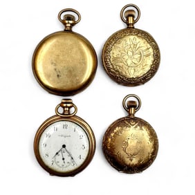 Four (4) Elgin Pockets Watches