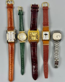 Vintage Wristwatches, Group of 5