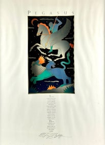"Pegasus" Silkscreen by McRay Magleby
