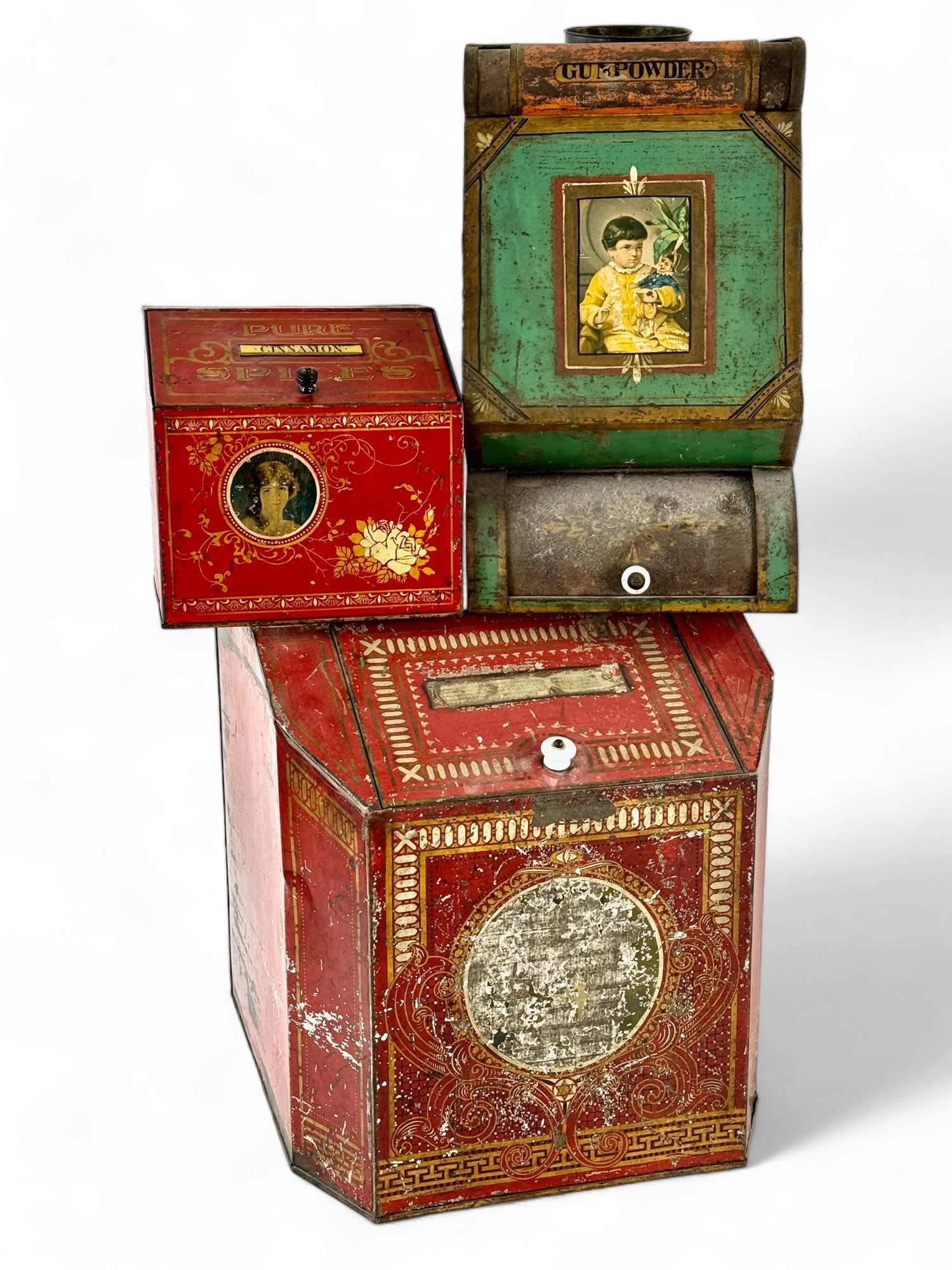 Country Store Tins, Three (1 of 9)