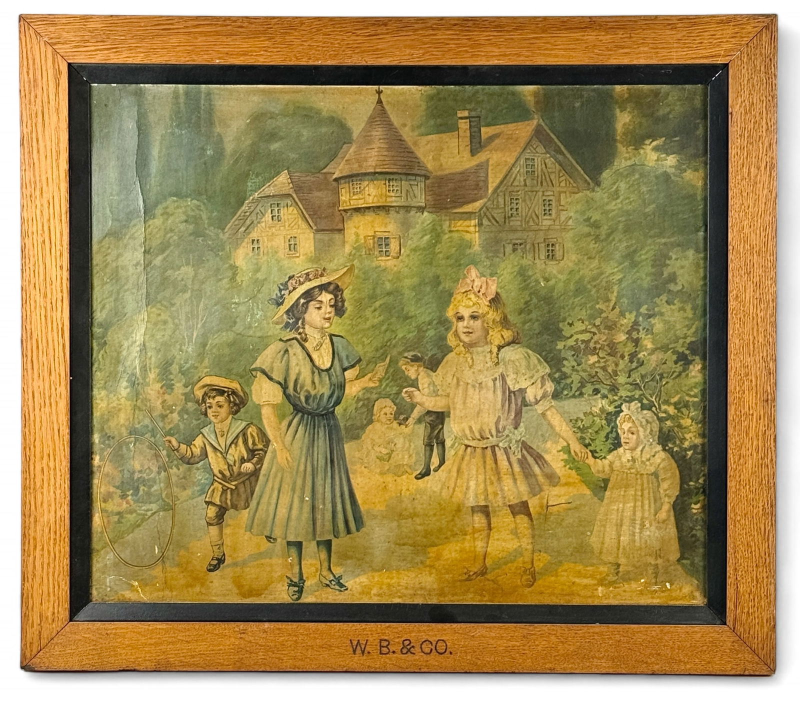 W.B. & Co. Advertising Chromolithograph (1 of 2)