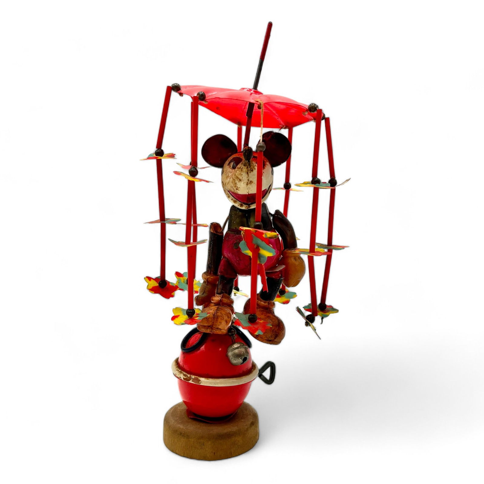 Early Mickey Mouse Celluloid Whirligig Toy (1 of 9)