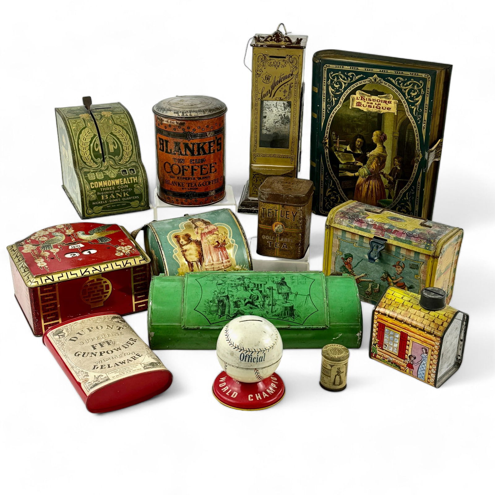 Group of Novelty and Other Tins (1 of 11)