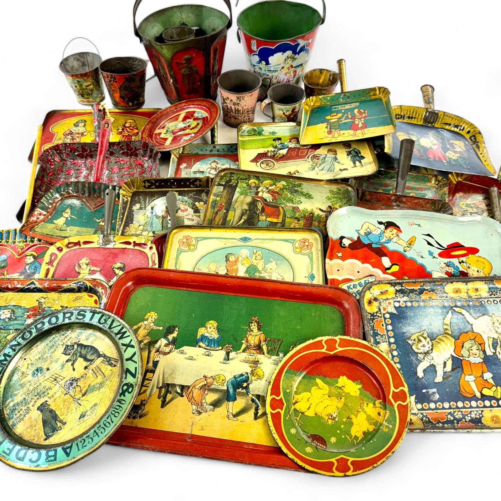 Massive Collection of Antique Tins (1 of 8)